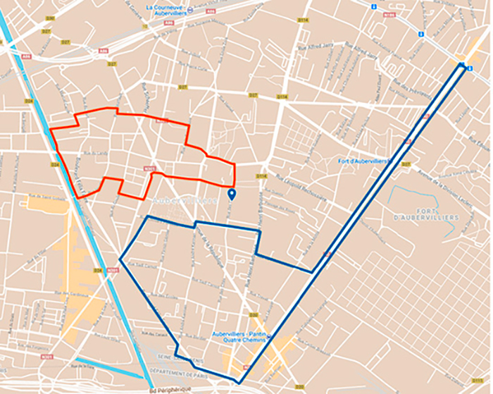 Liste des adresses du permis de louer à Aubervilliers