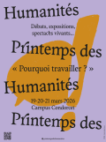Printemps des humanités – Edition 2026 : Pourquoi (...)