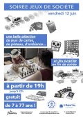 Soirée jeux aux Poussières