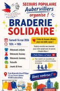 Braderie solidaire avec le Secours Populaire